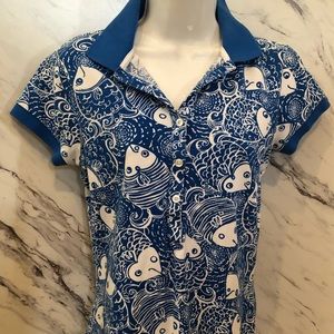 See the fishes love the Lilly Polo